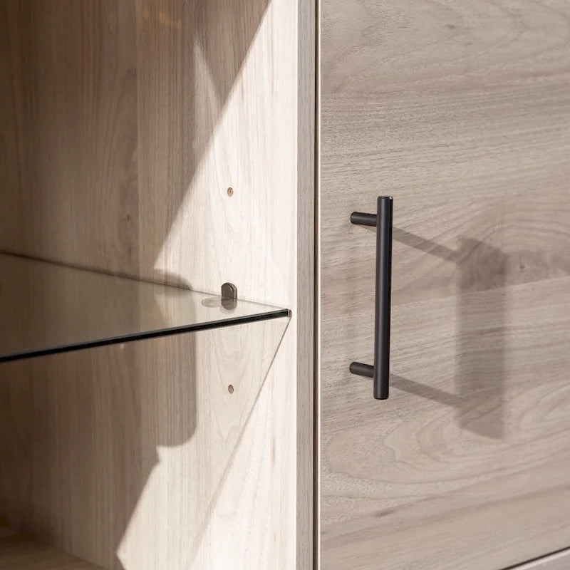 Mobile TV a 2 ante stile moderno di metà secolo, 152 cm