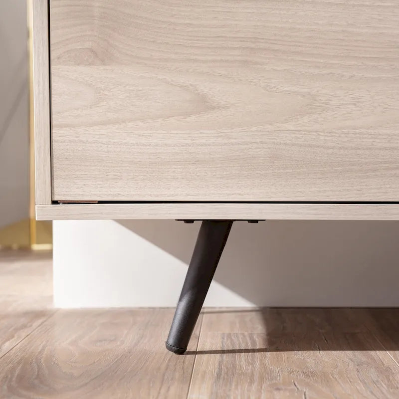 Mobile TV a 2 ante stile moderno di metà secolo, 152 cm