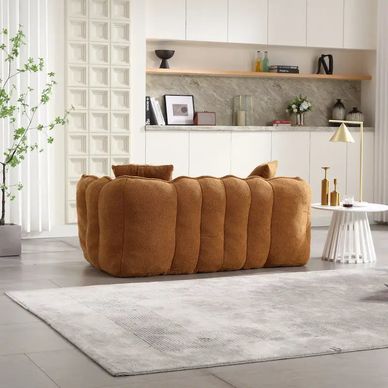Divanetto Moderno Giallo 65 Chenille