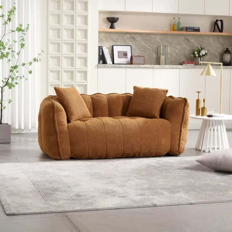 Divanetto Moderno Giallo 65 Chenille