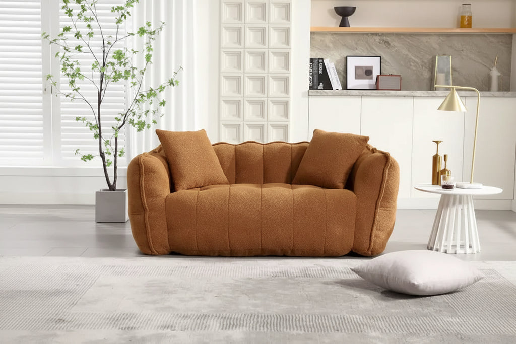 Divanetto Moderno Giallo 65 Chenille