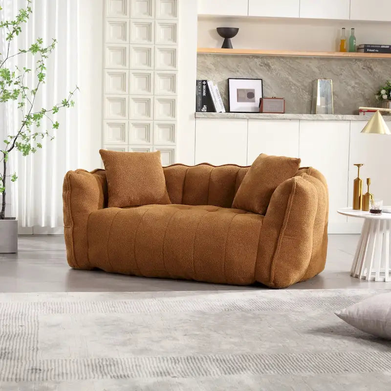 Divanetto Moderno Giallo 65 Chenille