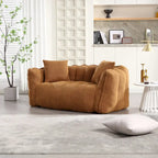 Divanetto Moderno Giallo 65 Chenille