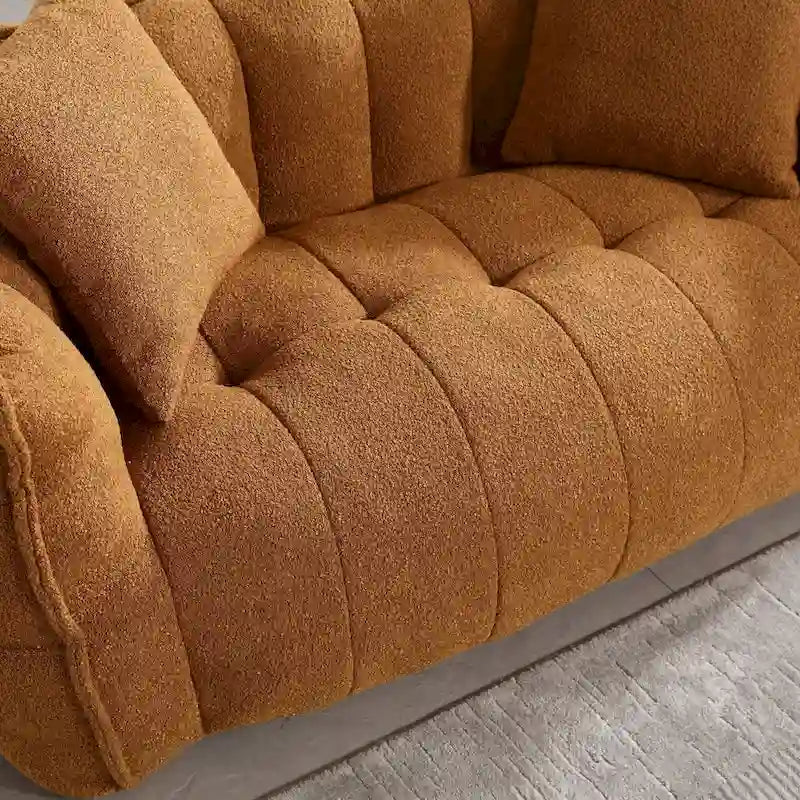 Divanetto Moderno Giallo 65 Chenille