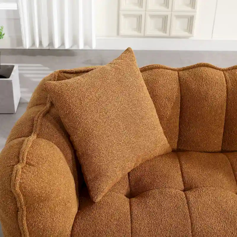 Divanetto Moderno Giallo 65 Chenille
