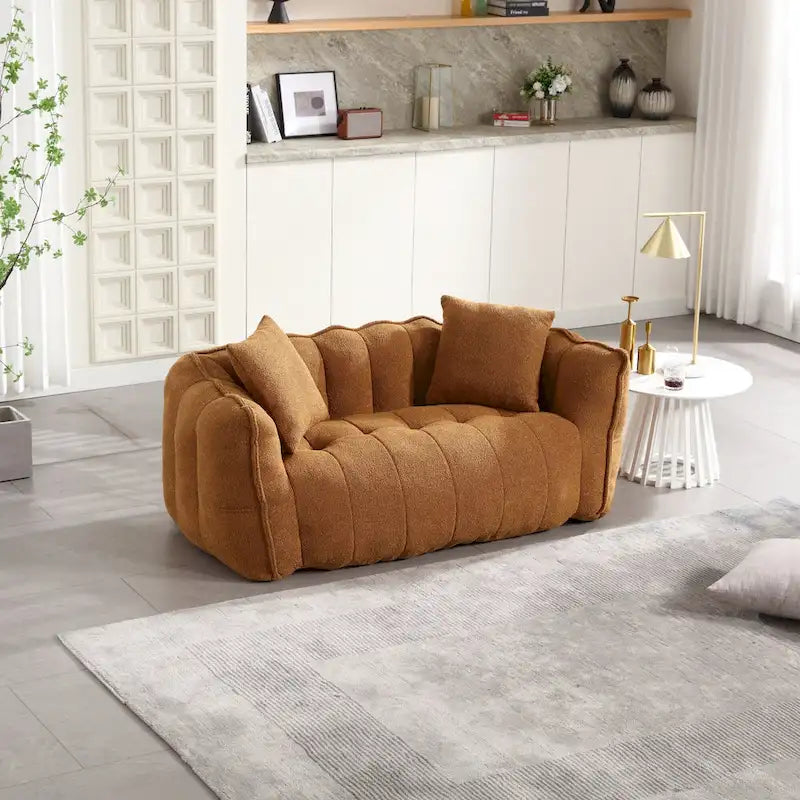 Divanetto Moderno Giallo 65 Chenille