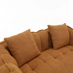 Divanetto Moderno Giallo 65 Chenille