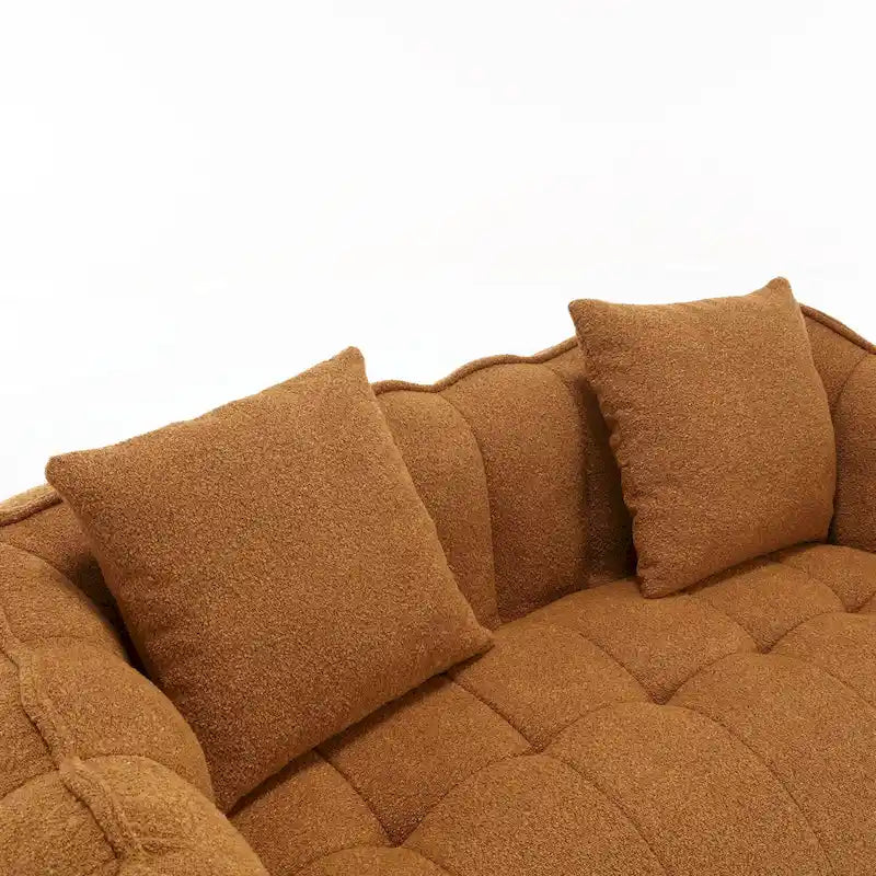 Divanetto Moderno Giallo 65 Chenille