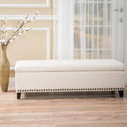 Panca Ottomana Contenitore in Tessuto Isra di Christopher Knight Home