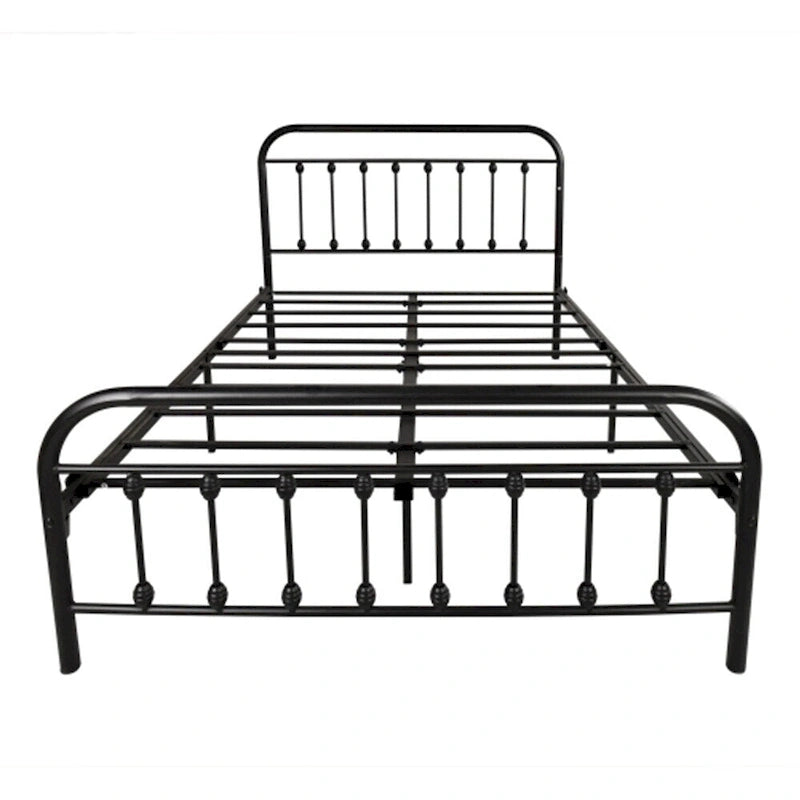 Struttura letto a piattaforma in metallo