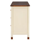 Cassettiera Comodino in Legno per Cameretta con 6 Cassetti Contenitori