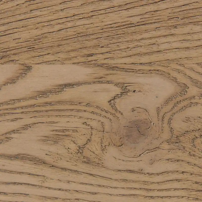 Tavolino da caffè ampio Eden 52 con base in metallo, Rustic Dune
