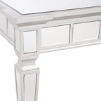 Tavolino quadrato specchiato Glam