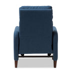 Poltrona Reclinabile in Tessuto Mid-Century