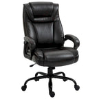 Sedia da Ufficio Direzionale Grande e Alta 400 libbre Sedia da Scrivania per Computer con Schienale Alto in Pelle PU, Imbottitura Ergonomica