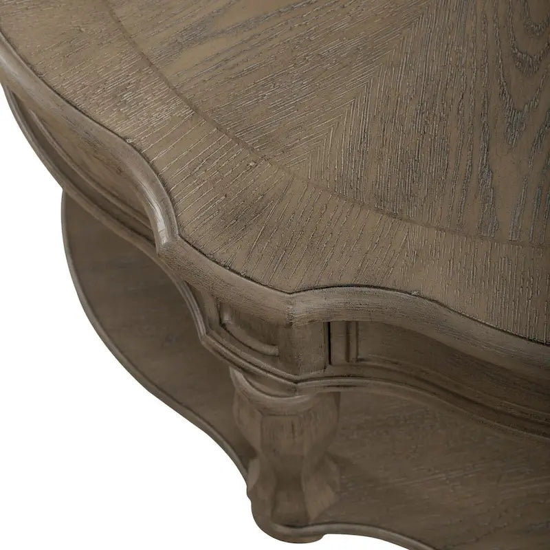 Tavolino rotondo Magnolia Manor Weathered Bisque