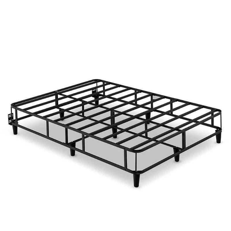 Base letto King size con materasso a molle, telaio 2-in-1, altezza 14 pollici