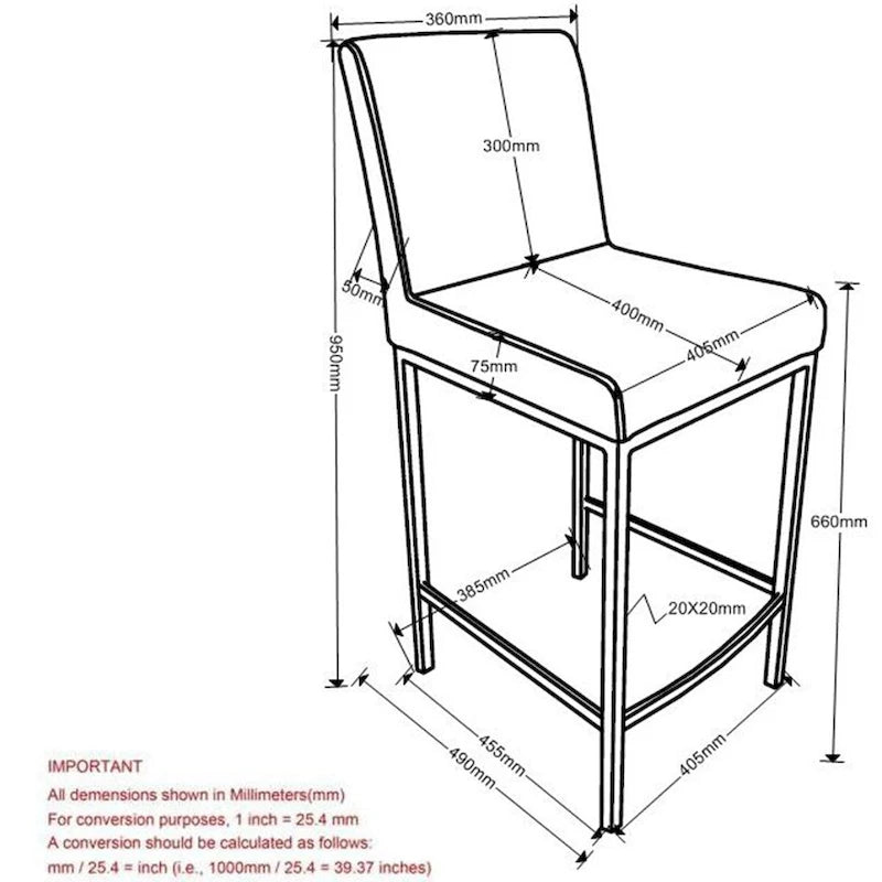 Set di 2 sedie da bancone contemporanee in tessuto grigio e oro 37.5
