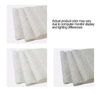 Letto con piattaforma imbottito in bouclé Queen Size con cassetto