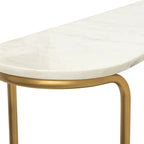 Consolle moderna Micheale Marble Mixed Media - 30A x 43L x 11P